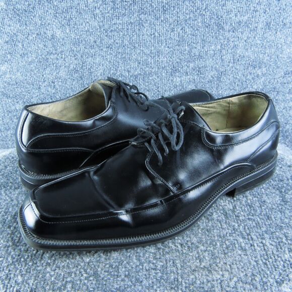 Florsheim Men's 11373-001 Derby Oxfords Black Leather Sz 10.5M Gently Used 2025‎ - Picture 1 of 7